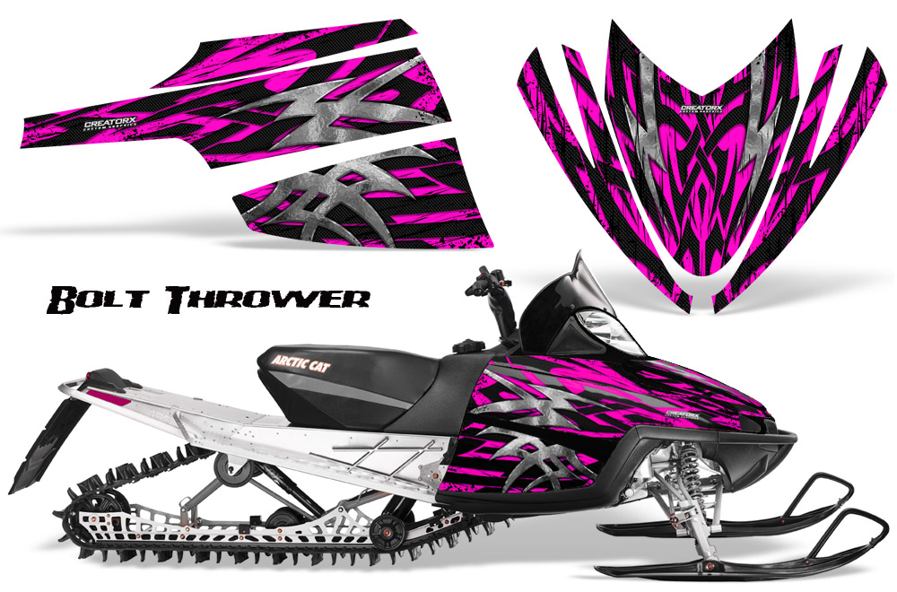 Arctic Cat M Series CrossFire Graphics Kit Bolt Thrower Pink